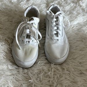 White Vans - old skool stac